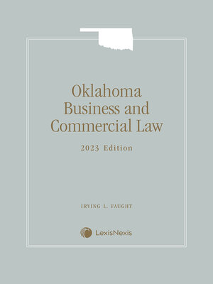 cover image of Oklahoma Business and Commercial Law